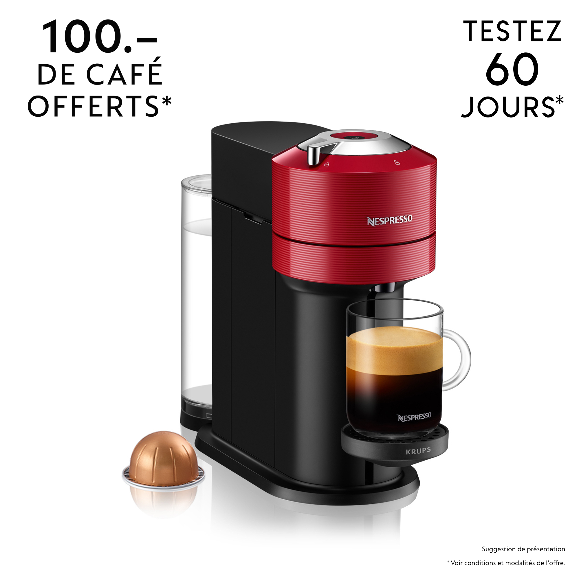 Nespresso Vertuo Next XN9105CH