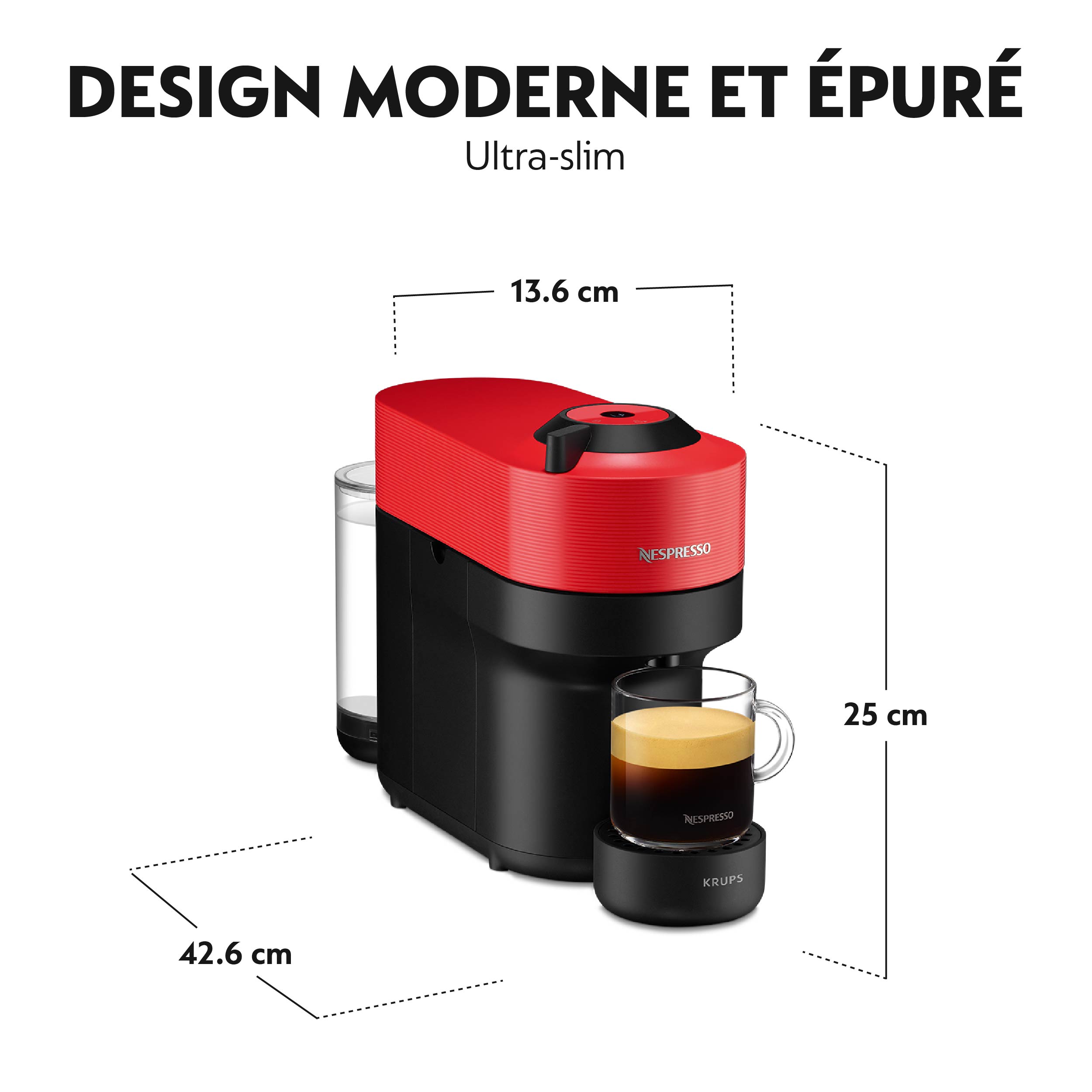 Nespresso Vertuo Pop Spicy Red XN9205CH