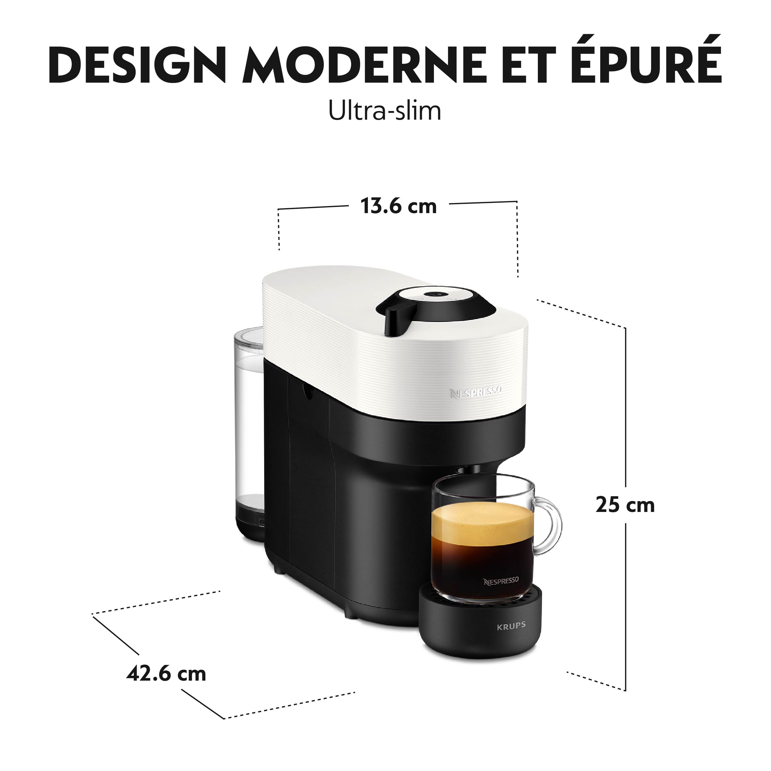 Nespresso Vertuo Pop Coconut White XN9201CH