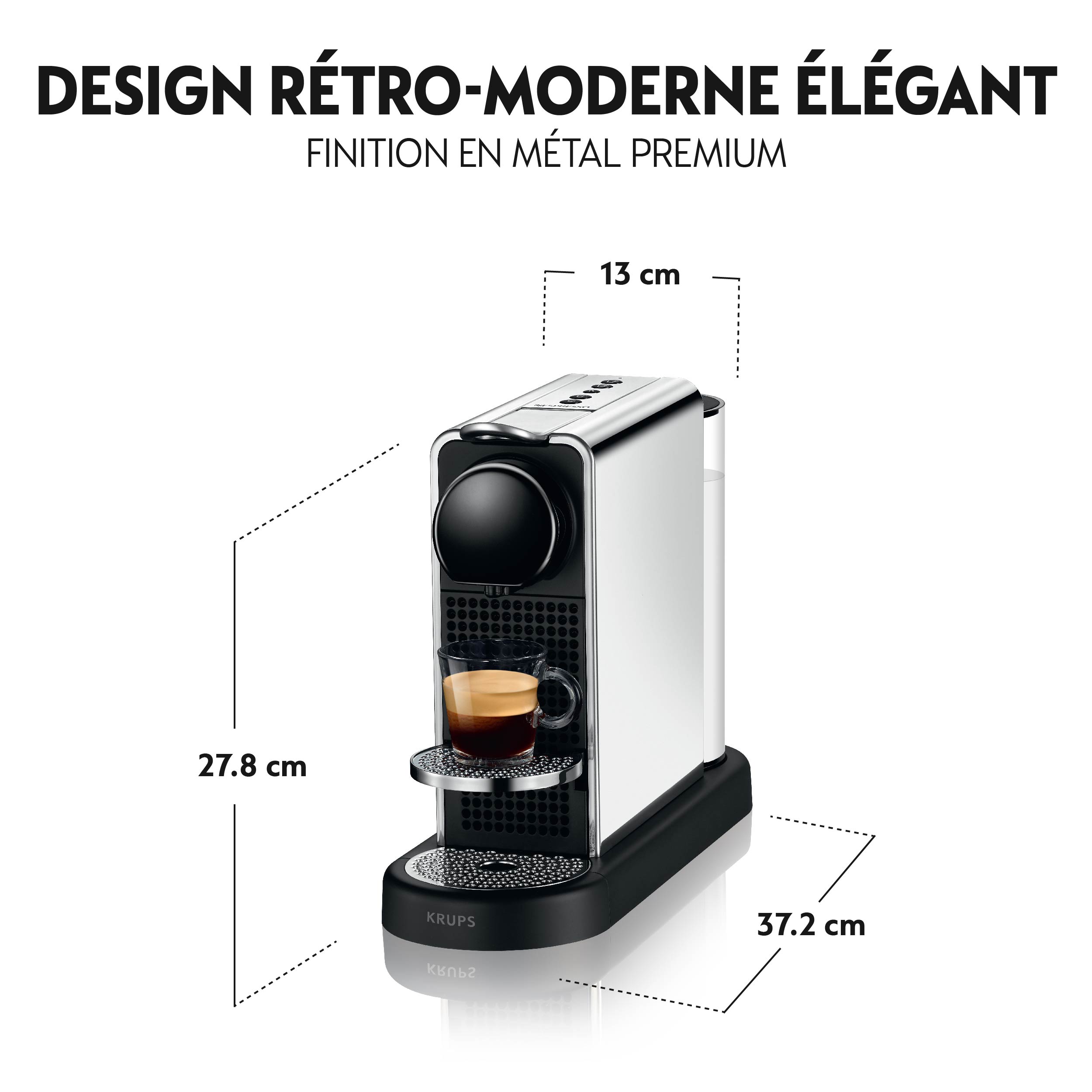 Nespresso CitiZ Platinum XN610DCH